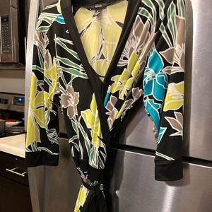 Beautiful wrap long sleeve dress